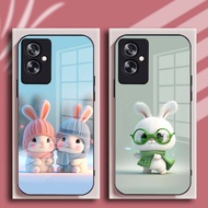 OPPO A79 5G Case Premium Tempered Glass Back