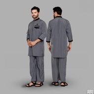 Setelan Kurta Pakistan Pria Dewasa - Baju Koko Set Celana Dan Baju -