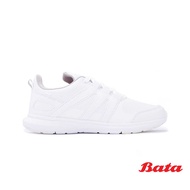 BATA Junior White B.First Lace Up School Shoes 581X177