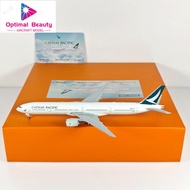 JC Wing EW4773003 1: 400 Cathay Pacific Airlines B777-300 B-HNM Alloy Airplane Model