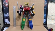 （侍戰隊 真劍王 脆膠系列）罕有 懷舊絕版 Bandai（DX）超合金魂 頭號戰隊 豪獸者 機械人 宇宙 侍戰隊真劍王 中型脆膠 完全大合體 實物如圖