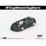 Mini GT 968 Bugatti EB110 GT Verde Scuro MGT00968