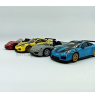 Metal Chassis CCA 1: 64 Porsche 911 GT2 RS 918 Spyder Model Car Hot Wheels Size