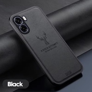 Case Compatible Oppo A6 Softcase Deer Cloth Jeans Slim Armor Camera Protect
