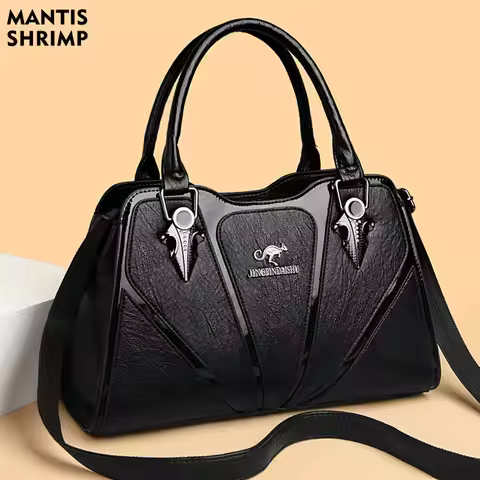 Women Bags Luxury Handbags Fashion Totes Ladies Shoulder Bags High Quality PU Leather Casual Totes T
