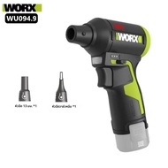 เครื่องเป่าฝุ่นไร้สาย WORX WU094 12V ปรับความเร็วได้ ปลอดภัยสำหรับงาน ESD ใช้แบตเตอรี่ลิเธียมแบบไร้แ