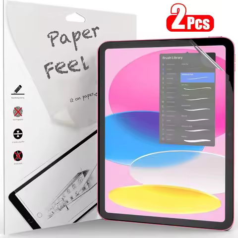 2PCS Paper Film Like Screen Protector For iPad 10 10th Pro 13 M4 12.9 2025 Air 11 5 4 M3 M2 A16 9th 