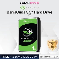 Seagate BarraCuda Desktop HDD 3.5 Inches (1TB/2TB/3TB/4TB/6TB/8TB)