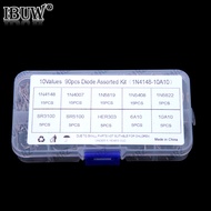 10Values  SR3100 Schottky 10A10 rectifier fast recovery diode 1N4148 1N4007 1N5819 1N5408 1N5822