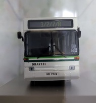 1:76 愉景灣 丹尼士 飛鏢 Dennis Dart 9.2m 巴士模型 - DBAY121 Rt. 3/2/7/8