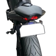 Motorbike License Plate Holder Frame w/ LED Light Tail Tidy For Kawasaki Z1000 Z1000R 2014 2015 2016