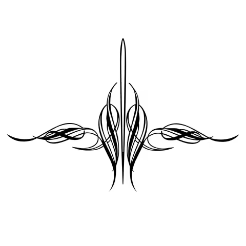 for Pinstripe decal vinyl stickers motorcycle car truck tank fender intricate
