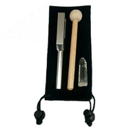 Crystal Energy Silver Tuning Fork 4096Hz 4160Hz 4225Hz Air Purification Magnetic Field Free Letterin