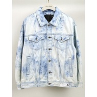 New Style able jeans Men Women Denim Jacket Washed Tie-Dye OVERSIZE Japanese Loose Version Trendy Ja