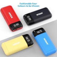 XTAR 2023 New Version PB2S PB2SL TYPE-C FAST DUAL 18650&21700 Battery Charger&Power Bank MAX 2A*2 Cu