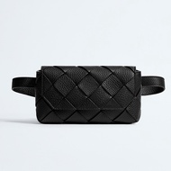 BV黑編織牛皮Diago 腰包805773V4FV18803