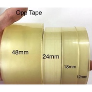 1 Box OPP Tape (12mm/18mm/24mm/48mm)/ 48mm Fragile Tape / 48mm Brown Tape / Packaging Tape DIY Home 