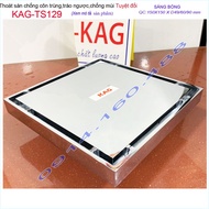Anti-foul floor drain KAG-TS180 15x15cm, anti-reflux floor drain, sealed stainless steel anti-insect