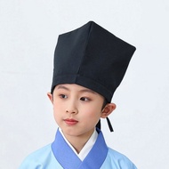 Hanfu Ancient Confucian Flat Top Male Hat