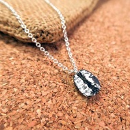 絕版設計 咖啡豆 純銀項鍊 阿拉比卡 原豆系列