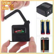 [InterfunS] Battery Tester Battery Capacity Cheer For AA AAA 9V 1.5V Button Cell Battery [NEW]