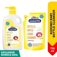 Kodomo Baby Bottle Nipple Liquid Cleanser Wash Cleaner, 600ml-750ml