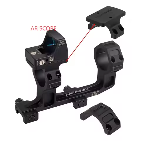#HK416 AR15 10 M4 M16 Scope Mount Airsoft Tactical Automatics For 30mm 25.4mm Optical Sight Riflesco