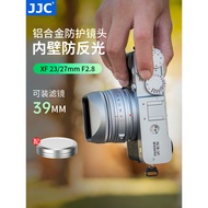 JJC Suitable for Fuji XF 27mm Lens Hood XF 27mm F2.8/XF 23mm F2.8 R WR Lens XE5 XE4 Case XH2S XS10 C