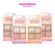 TH598 Teammy Shine With Love 4 Shade Highlighter Palette With 4