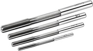 Chucking Reamer Set, 1/8" 3/16" 1/4" 5/16" Reamer, H7 Straight Flutes Lathe Machine Reamer, High Spe