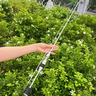 (Chất lượng) Cần câu lure UL LEO FISHING – màu trăng bạc – siêu nhẹ - chuyên câu suối cá mương cá rô