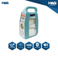 HAG ST08 Portable Solar Flashlight with Bluetooth Speaker