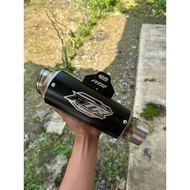 Atr Power Tech Exhaust Silencer - (INLET 50) Smooth Black Coating - 1000% Original, atrracing Exhaus