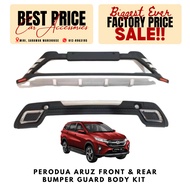 Perodua Aruz Front & Rear Bumper Guard Body Kit with Daylight Signal And Running Signal Bumper Guard