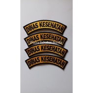 Health Service Embroidery Location (Yellow)