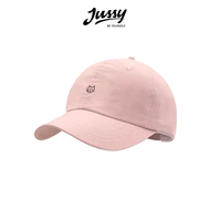 Mũ Lưỡi Trai Hàn Quốc Thêu Icon Mèo Con Dễ Thương Jussy Official Nón Nam Nữ Cotton Form Mềm Có Khóa