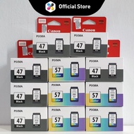 #️⃣𝑺𝒂𝒑𝒐𝒕𝑳𝒐𝒌𝒂𝒍 CANON PG-47 CL-57 INK BLACK COLOR DAKWAT PRINTER CANON INK CARTRIDGE PG47 CL57 E400 E410 E460 E470