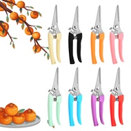 Stainless Steel Garden Pruning Shears Gardening Powerful Fruit Branch Shears Pruning Floral Shears G