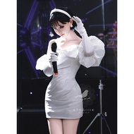 Alien Stage sua cosplay Costume Alien Stage cos Costume sua sua White Skirt