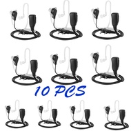 (10PCS)Acoustics Tube Headset For Baofeng 777s 888s Uv5r Uv82 radio