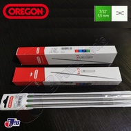 [12 เส้น] ตะไบเลื่อย ตะไบโซ่ ตะไบหางหนู สำหรับโซ่เลื่อยยนต์ ขนาด 4.0mm 4.8 mm 5.5mm OREGON ของแท้💯% 