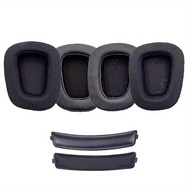 G935 Ear Pads Replacement Ear Cushions Headband Compatible with Logitech G935 G635 G933 G633 Wireles
