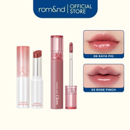 Combo Son Dưỡng Romand Glasting Melting Balm + Son Bóng Romand Glasting Color Gloss