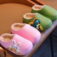 Waterproof Baby Fur Slippers, Indoor Fur Slippers, Waterproof Cotton Slippers for Baby DP107