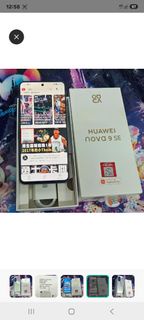 全新華為 Nova 9 SE Huawei 54192236 只開機試過機 手機