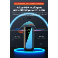 Plug & Play Wireless Clip Microphone Low Latency One-to-Two Mic For Content Creator Blogger Travel V