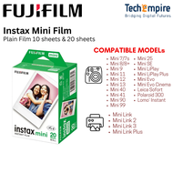 Fujifilm Instax Mini Plain Film Fujifilm Instax Mini Film Instax Twin Pack Film Instax Film