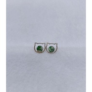Gmmissy Jadeite 14k gold earring 翡翠14k金耳钉H