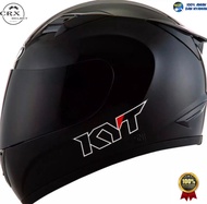 Helm Full Face Kyt R10 Solid Black Doff Original