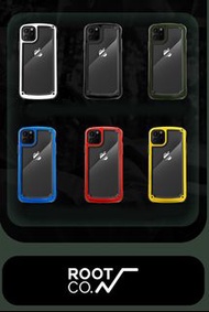 日本Root Co.高質透明彩色邊框高防震手機殼(iPhone 12)